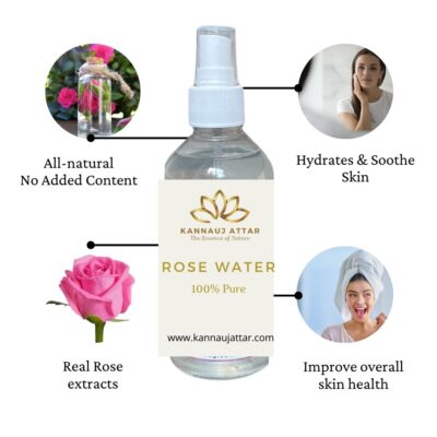 Kannauj Rose Water - 100% Pure & Organic